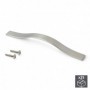 Comprar Tiradores para mueble intereje 128 mm Zamak Niquel satinado 25 ud. 9165151 al Mejor Precio