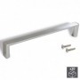 Comprar Tiradores para mueble intereje 160 mm Zamak Niquel satinado 20 ud. 9166251 al Mejor Precio