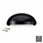 Comprar Tiradores para mueble intereje 64 mm Zamak Negro 20 ud. al Mejor Precio