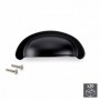 Comprar Tiradores para mueble intereje 64 mm Zamak Negro 20 ud. al Mejor Precio