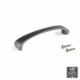 Comprar Tiradores para mueble intereje 96 mm Zamak color titanio 20 ud. 9169152 al Mejor Precio