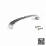 Comprar Tiradores para mueble intereje 96 mm Zamak Niquel satinado 20 ud. 9169151 al Mejor Precio