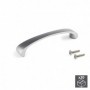 Comprar Tiradores para mueble intereje 96 mm Zamak Niquel satinado 20 ud. 9169151 al Mejor Precio