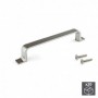 Comprar Tiradores para mueble intereje 96 mm Zamak Niquel satinado 20 ud. 9169451 al Mejor Precio