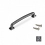 Comprar Tiradores para muebles intereje 128 mm Zamak Titanio satinado 20 ud. al Mejor Precio