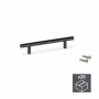 Comprar Tiradores para muebles intereje 256 mm Acero inoxidable hueco Pintado negro 20 ud. al Mejor Precio