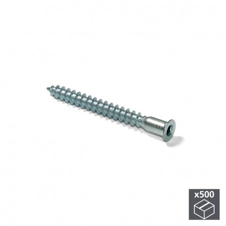 Comprar Tornillo autorroscante cabeza plana Allen D. 5 mm 50 mm Acero Cincado 500 ud. al Mejor Precio