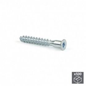 Comprar Tornillo autorroscante cabeza plana Allen D. 7 mm 50 mm Acero Cincado 500 ud. al Mejor Precio