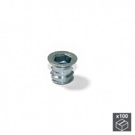 Comprar Tuerca para taladros avellanados rosca métrica M8 Zamak 100 ud. al Mejor Precio