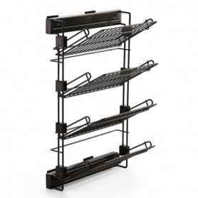 Comprar Zapatero lateral extraíble Moka Izquierda Pintado moka Acero al Mejor Precio