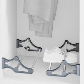 Comprar Zapatero Self para interior de armario Pintado aluminio Acero y Plástico al Mejor Precio