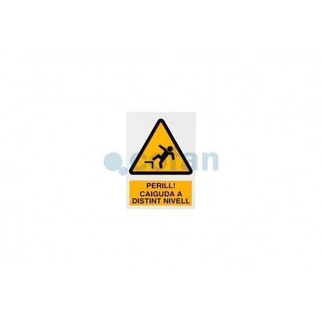 ▷ Cartel Perill Caiguda Dintint Nivell | Ferreidea