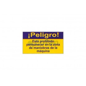 ▷ Cartel OB98 "Máquina trabajando" | Ferreidea