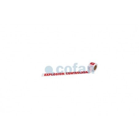 ▷ Cinta Balizamiento "EXPLOSION CONTROLADA" | Ferreidea