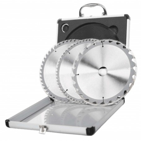 Comprar Set 3 Sierra Circular Dm210X30 Z24-48-60 Scheppach al Mejor Precio