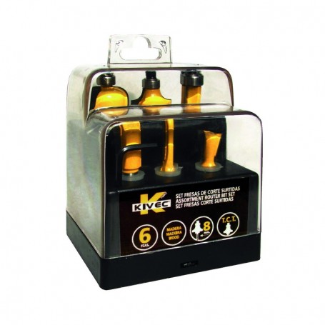 Comprar Kit 6 Fresas Metal Duro Kivec Frkit6 al Mejor Precio