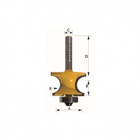 Comprar Fresa de Metal Duro Diamante 28.2 N84 Kivec Fr84 al Mejor Precio