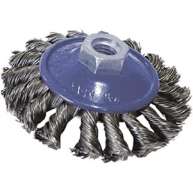 Comprar Cepillo Acero Conico Trenza 24 D115 M14 Kivec Itcz115 al Mejor Precio