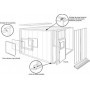 Comprar Embalaje Madera 1 Puerta AI08151 al Mejor Precio