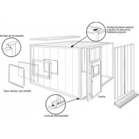 Comprar Embalaje Madera 2 Puertas AI08152 al Mejor Precio