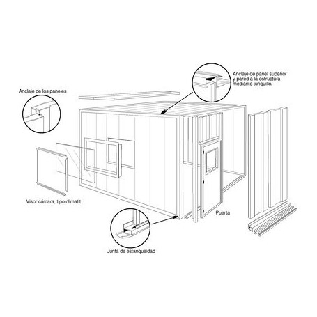 Comprar Embalaje Madera 2 Puertas AI08152 al Mejor Precio