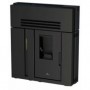 Comprar Estufa De Pellet 9 Kw Extraplana Color Negro Alicia CE17473 al Mejor Precio