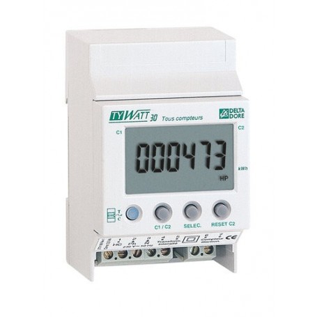 Comprar Indicador De Consumo Delta Dore Tywatt 30 Para Instalaciones Monofásicasicas CO20004 al Mejor Precio