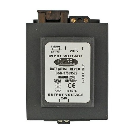 Comprar Transformador Carel Carril Din 230/24 T Radiadorfe240 35Va CO21931 al Mejor Precio
