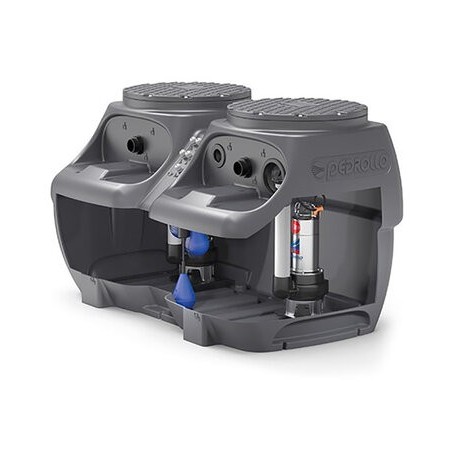 Comprar Estacion De Bombeo Aguas Sucias Y Fecales Sc-550 Monofásicasica 2 Bombas 15 Cv 14 M.C.A Max 0553318 EB50661 al Mejor Pre