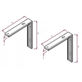 Comprar Pareja De Soportes Pared Para Cortinas Aires Guardian Gs EC06169 al Mejor Precio