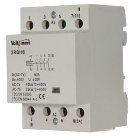 Comprar Contactor Modular 4P De 63A 230V Voltimerc EM03024 al Mejor Precio