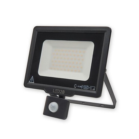 Comprar Proyector Led Slim Negro Ip65 50W 6400K C/Sensor Movimiento EM10126 al Mejor Precio