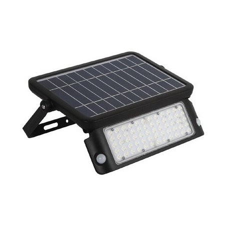 Comprar Proyector Led Solar Negro Ip65 10W 4200K C/Sensor Movimiento EM10128 al Mejor Precio