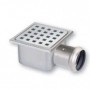 Comprar Sumidero Acero Inoxidablee 105Mm X 105Mm Salida Horizontal FO01901 al Mejor Precio
