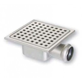 Comprar Sumidero Acero Inoxidablee 150Mm X 150Mm Salida Horizontal FO01902 al Mejor Precio