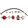 Comprar Kit 1+1 Botellas Glp Domesticas Con Inversor Automatico Y Regulador Presion De Salida 37 Mbar. GB06003 al Mejor Precio