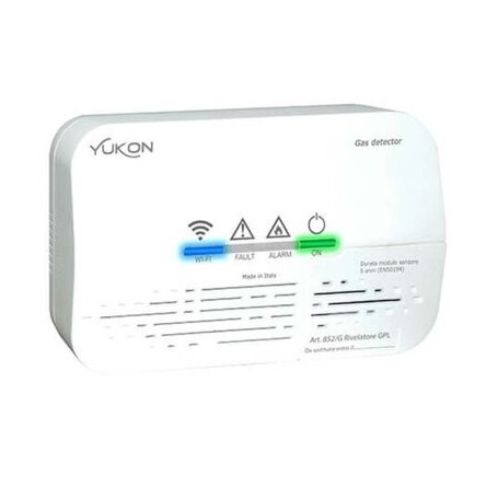 Comprar Detector Doméstico Con Wifi Y App Yukon 852/G Para Glp GD01136 al Mejor Precio