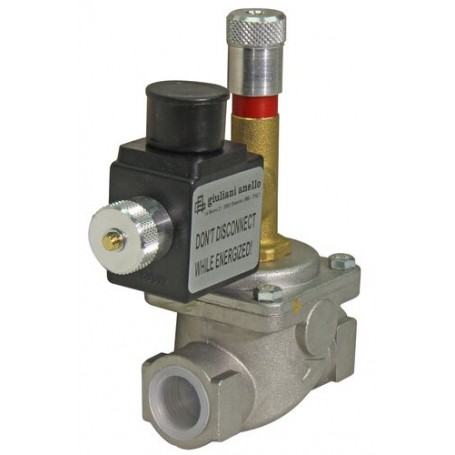 Comprar Electrovalvula De Gas Rearme Manual Normalmente Cer Radiador Mod. Ev15/6B 1/2" 6 Bar GE05070 al Mejor Precio