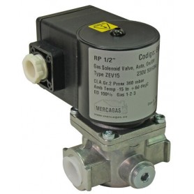 Comprar Electrovalvula Para Gas On-Off Clase A Mod. Zev15 1/2" 350 Mbar. GE06102 al Mejor Precio