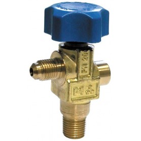 Comprar  Valvula Servicio Para Botella 6-12Kg. 1/4 Sae De 47 Bar GF02101 al Mejor Precio