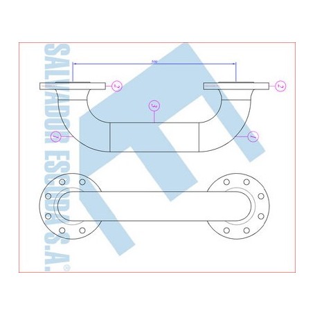 Comprar Puente Contador G40 Membrana Para Caudal Total GM01382 al Mejor Precio