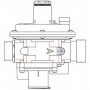 Comprar Regulador Fbl04Z 130 Con Ps: 90÷170Mbar Montado Para Bg16 Mpa E/S: M 1¼" X M 1½" GM05007 al Mejor Precio