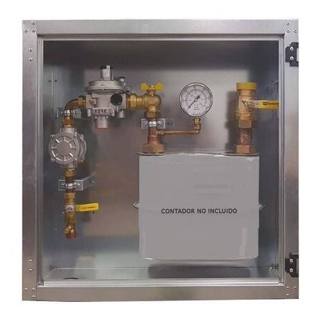 Comprar Armario Bg16Mpa Compact Para Contador Membrana Ps: 55Mbar Pmin: 125 Mbar. Pmax: 125 Mbar. Vas Activable: 80 Mbar. Q:15 N