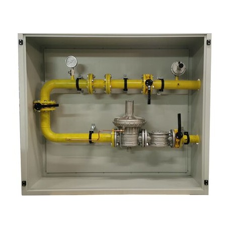 Comprar  Conjunto De Regulación Mpa Fig. I C100Ngap Pe: 50÷400 Mbar Para G100 De Pistones Ps: 150 Mbar Con Seguridad d De Máxima