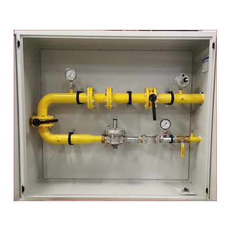 Comprar Armario De Regulación Mpb Fig. I A100Ngbp Pe: 04÷5 Bar Para G100 De Pistones Ps: Especifocar En Mbar Con Seguridad d De 