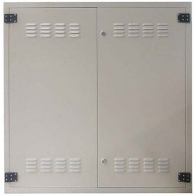Comprar Armario De Chapa Pintada (Ral 7035 Gof Radiador) 900(Alt)X 750(Anc) X 350(Fon) Con Ventilación Y Cierre Triangular GN120