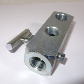 Comprar Columna Toma De Impulsos Para Erm Accion Directa 3 De 1/2" 2 De 1/4" Con Valvula De Aguja Reforzada Ansi 600 GN13130 al 