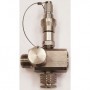 Comprar  Conjunto Valvula 3 Vias Cuerpo Inox Pn100 1/2 Npt Con Base Enchufe + Tapon GN13142 al Mejor Precio