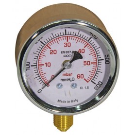 Comprar Ventometro Sitem Clase 16 Diam. 63 100Mbar./1000Mmh2O 1/4" GN16041 al Mejor Precio