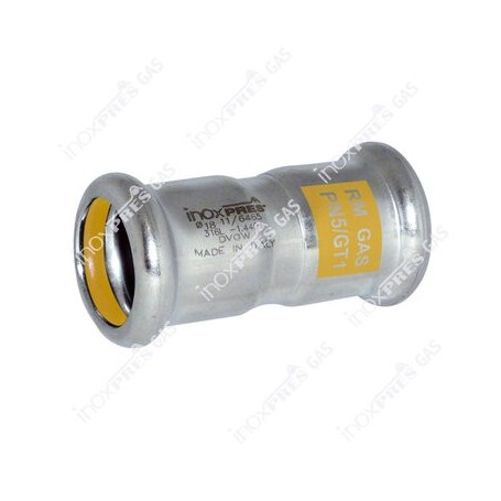 Comprar Manguito Sin Tope Inoxidablee Pressfitting Pres-Gas Hh 108 GN23070 al Mejor Precio